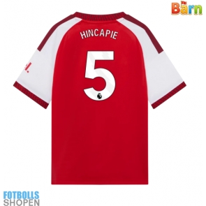 Billiga Arsenal Piero Hincapie #5 Hemmatröja Barn 2026-27 Kortärmad (+ Korta byxor)